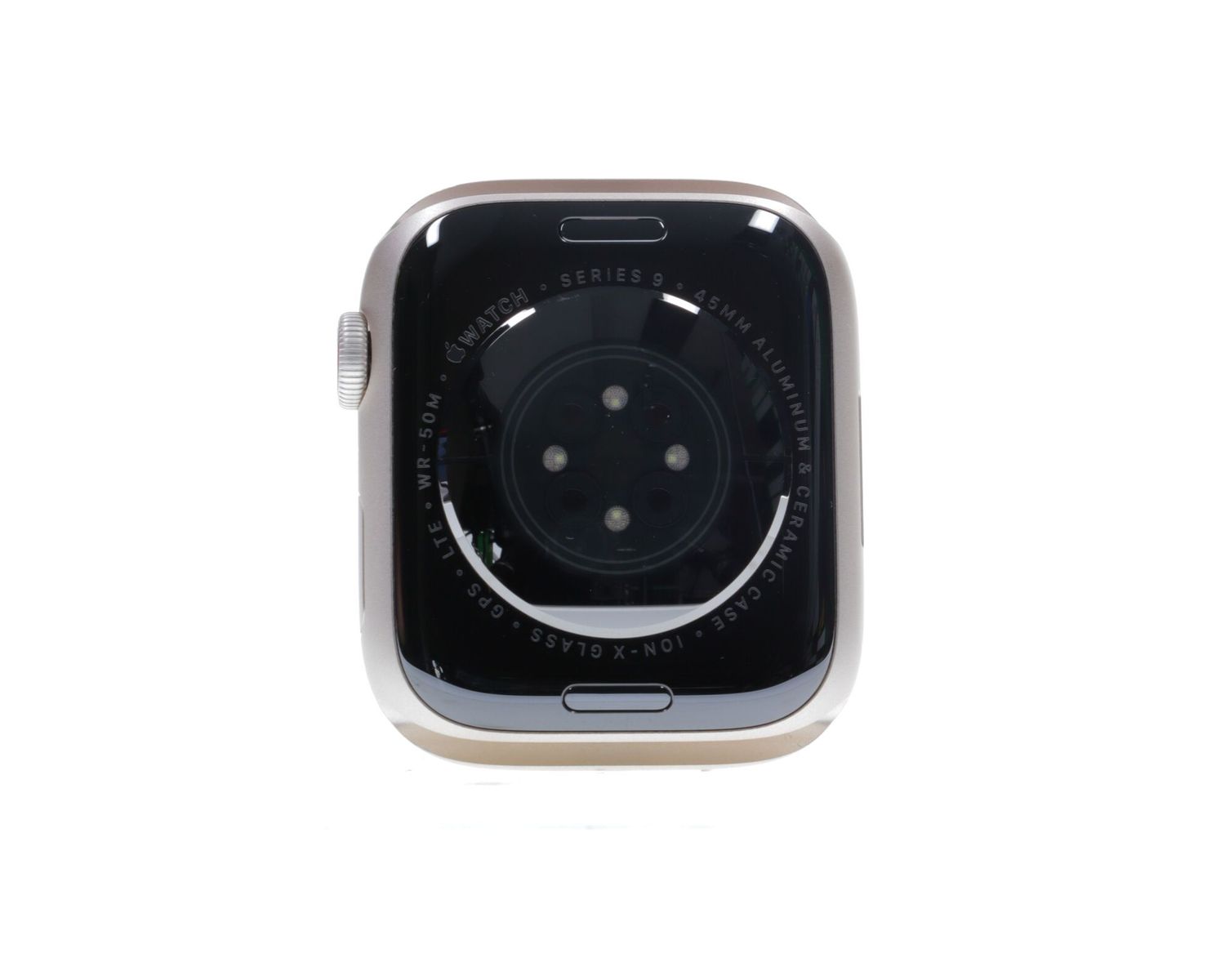 Apple Watch Series 9 2023, GPS + Cellular, Aluminium 45mm Starlight - Като нов