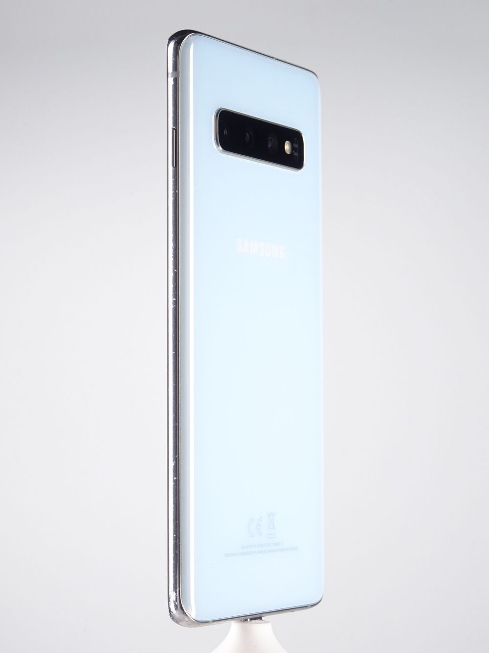 Telefon mobil Samsung Galaxy S10 Dual Sim, Prism White, 128 GB,  Foarte Bun