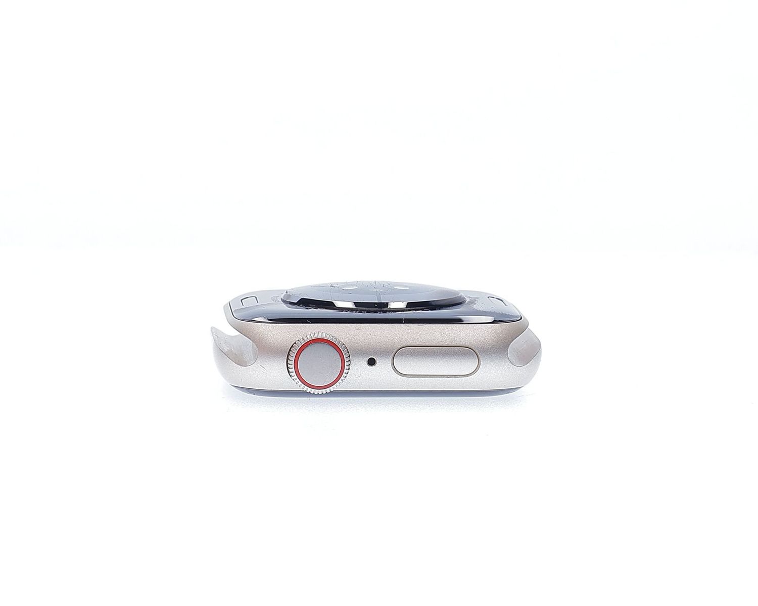 Apple Watch Series 8 2022, GPS + Cellular, Aluminium 41mm Starlight - Újszerű
