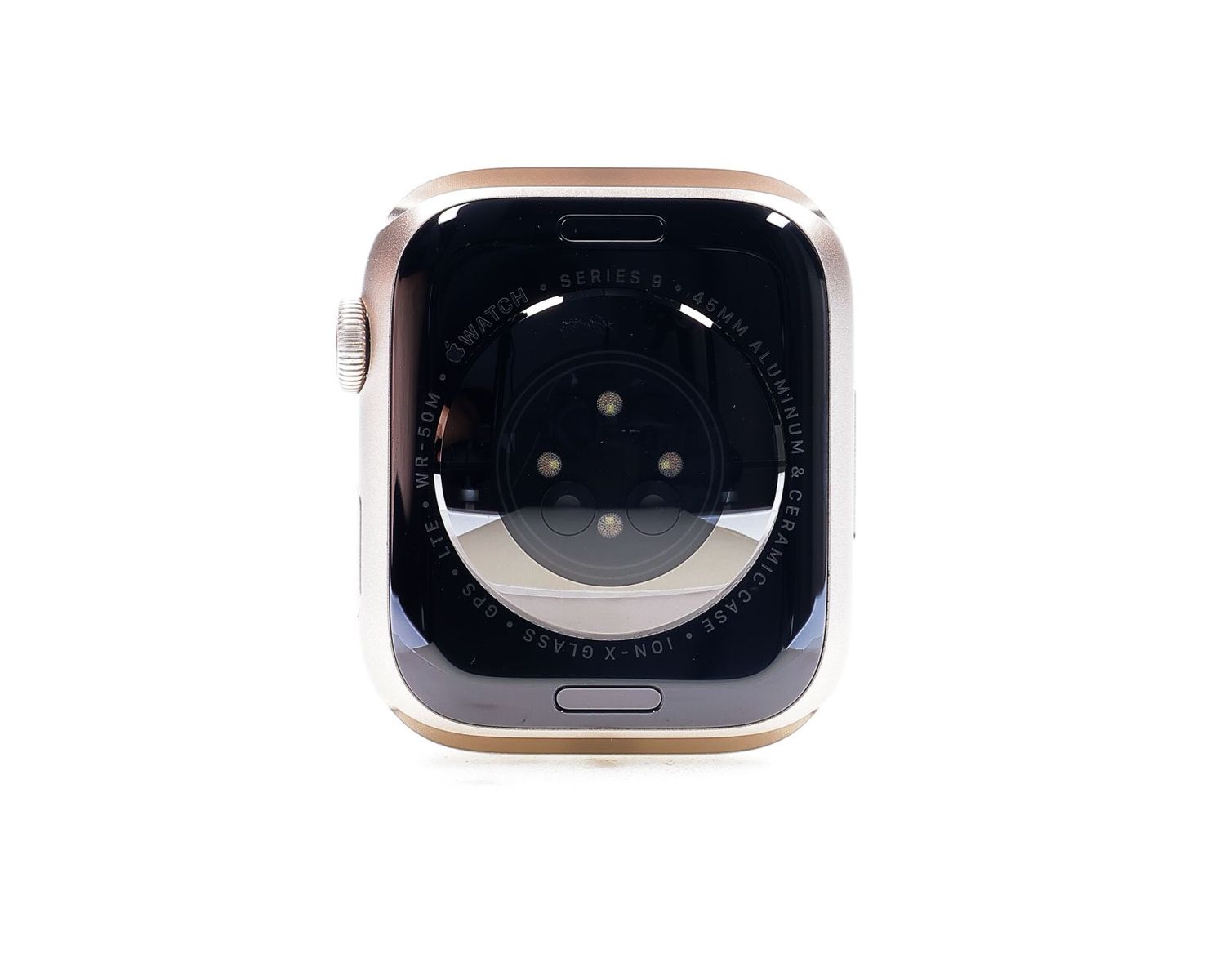Apple Watch Series 9 2023, GPS + Cellular, Aluminium 45mm Starlight - Като нов