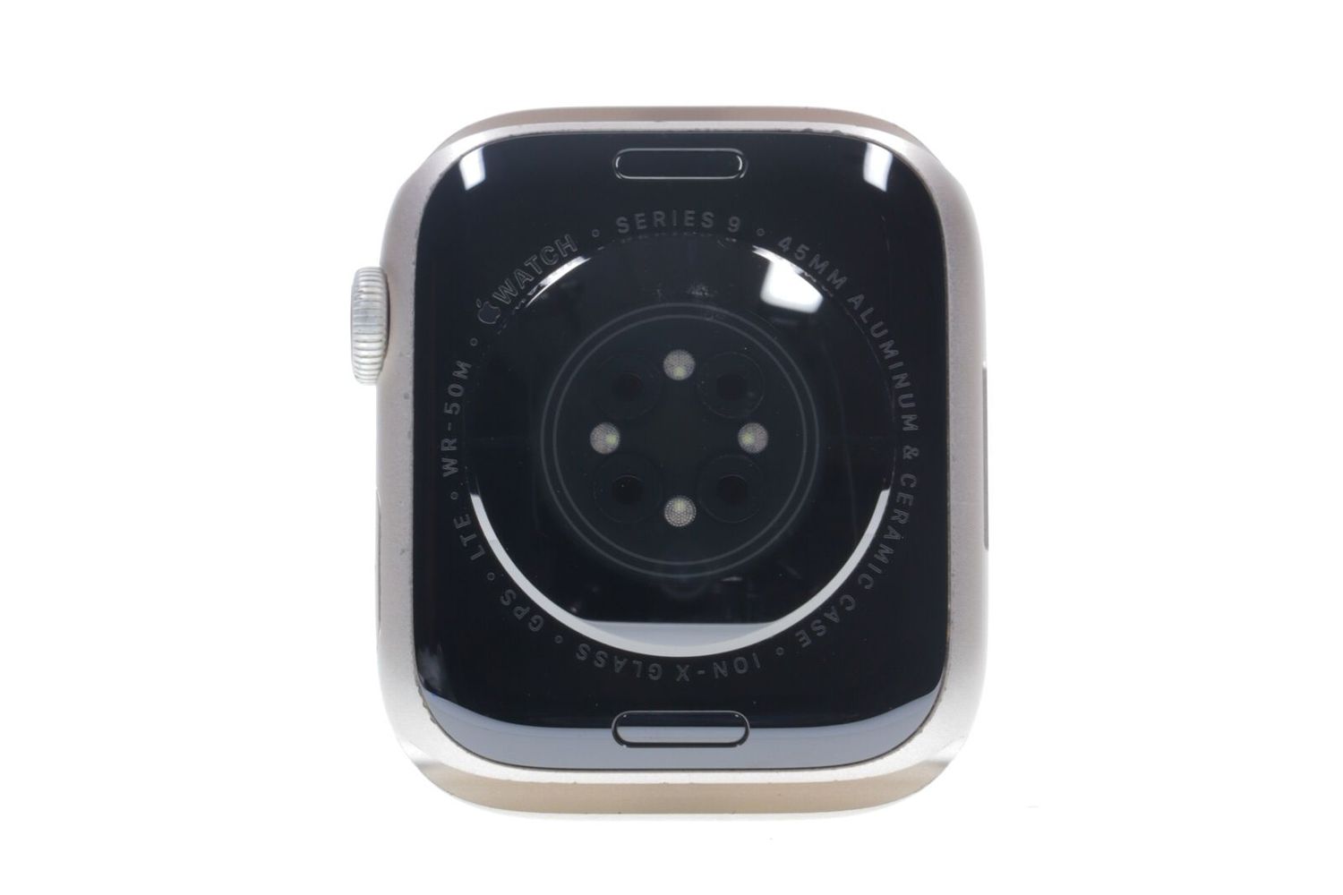 Apple Watch Series 9 2023, GPS + Cellular, Aluminium 45mm Starlight - Excelent