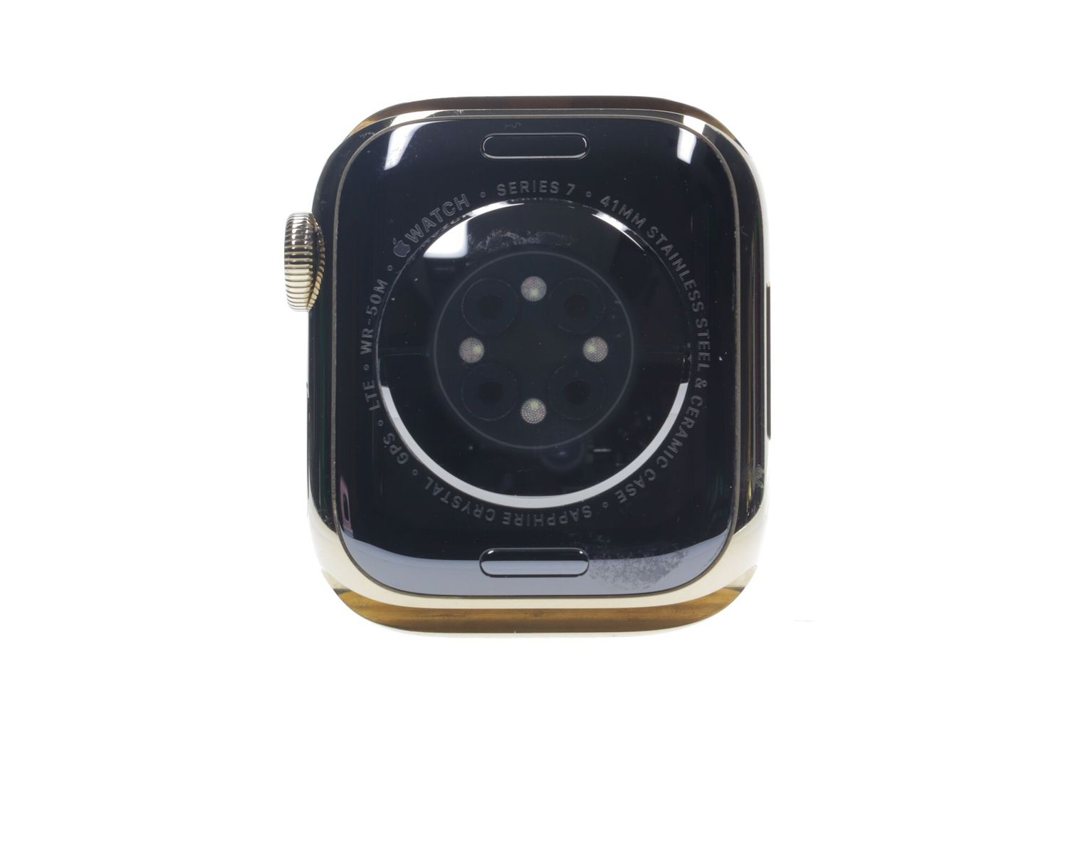 Apple Watch Series 7 2021, GPS + Cellular, Stainless Steel 41mm Gold - Újszerű