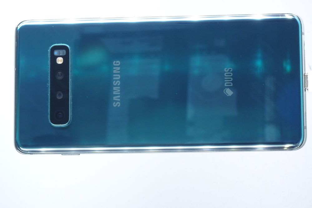 Мобилен телефон Samsung, Galaxy S10 Plus, 128 GB, Prism Green,  Като нов