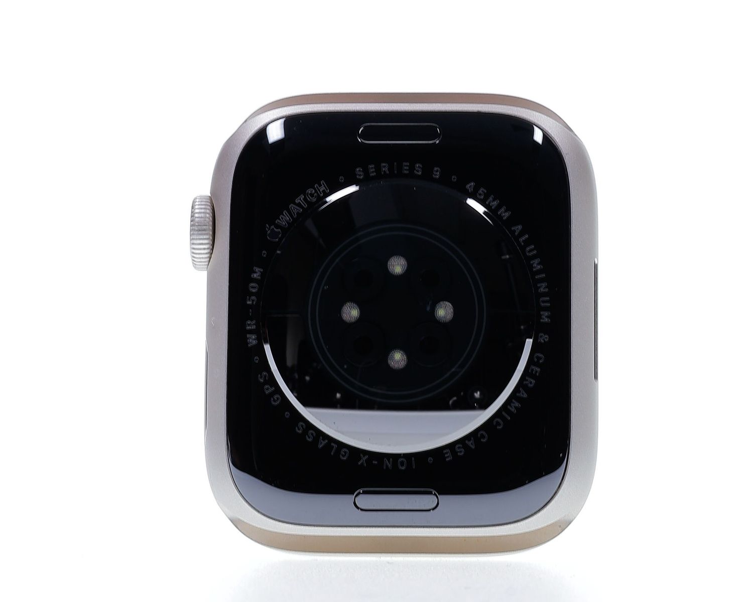 Apple Watch Series 9 2023, GPS, Aluminium 45mm Starlight - Kiváló