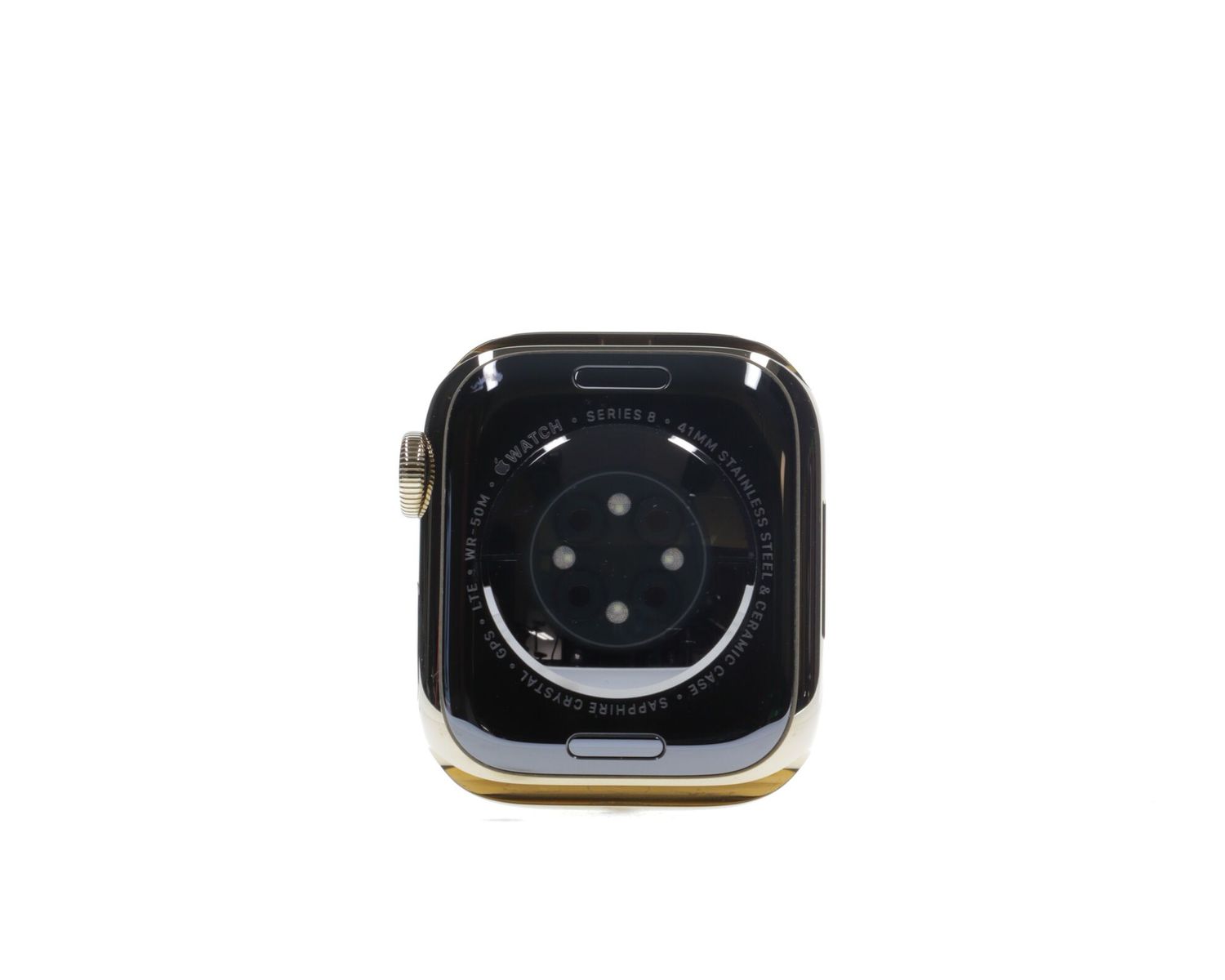 Apple Watch Series 8 2022, GPS + Cellular, Stainless Steel 41mm Gold - Σαν καινούργιο