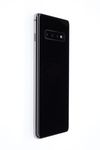Telefon mobil Samsung Galaxy S10 Plus Dual Sim, Ceramic Black, 128 GB, Foarte Bun