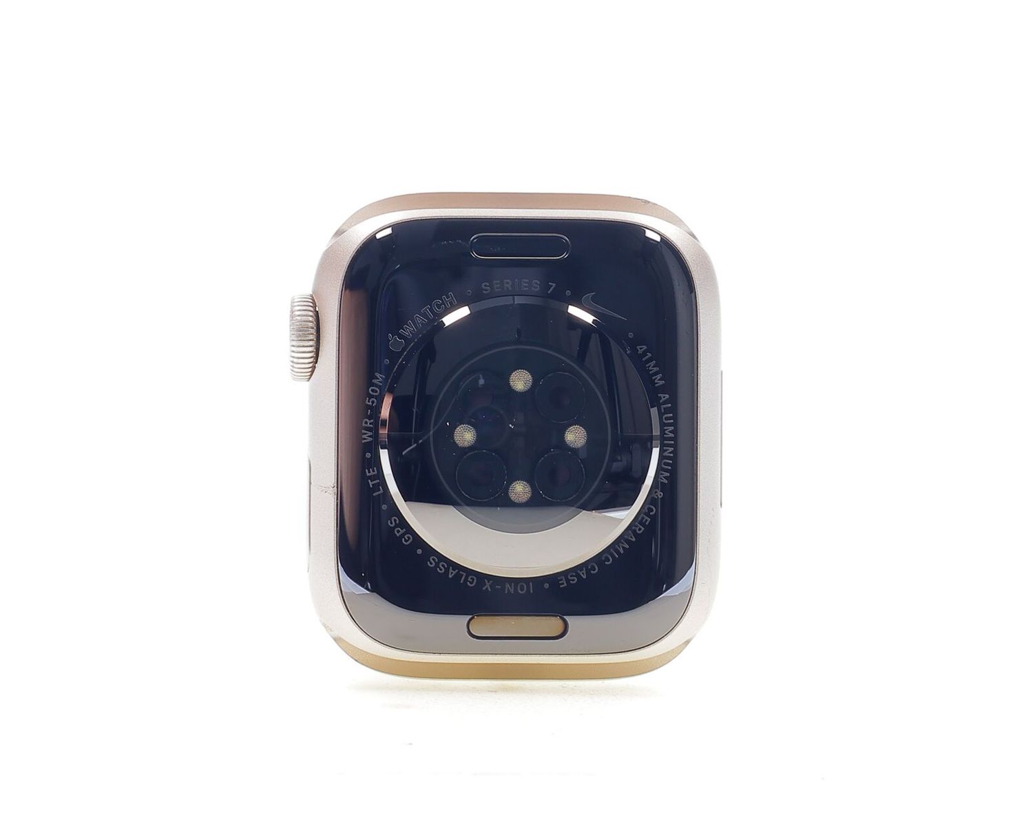 Apple Watch Series 7 2021, GPS + Cellular, Aluminium 41mm Starlight - Εξαιρετικό