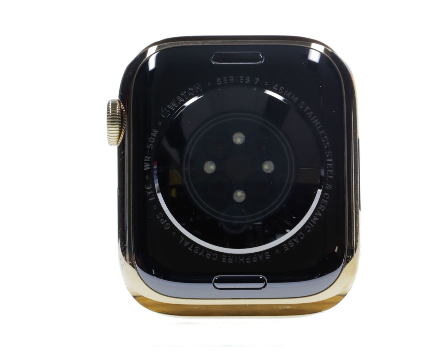 Apple Watch Series 7 2021, GPS + Cellular, Stainless Steel 45mm Gold - Εξαιρετικό