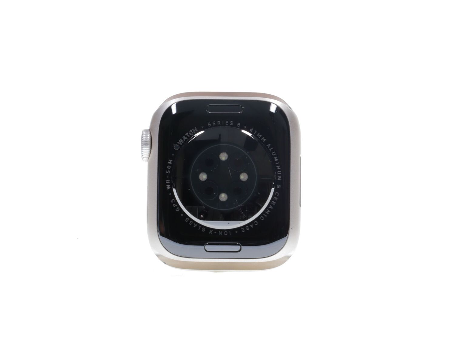 Apple Watch Series 8 2022, GPS, Aluminium 41mm Starlight - Újszerű