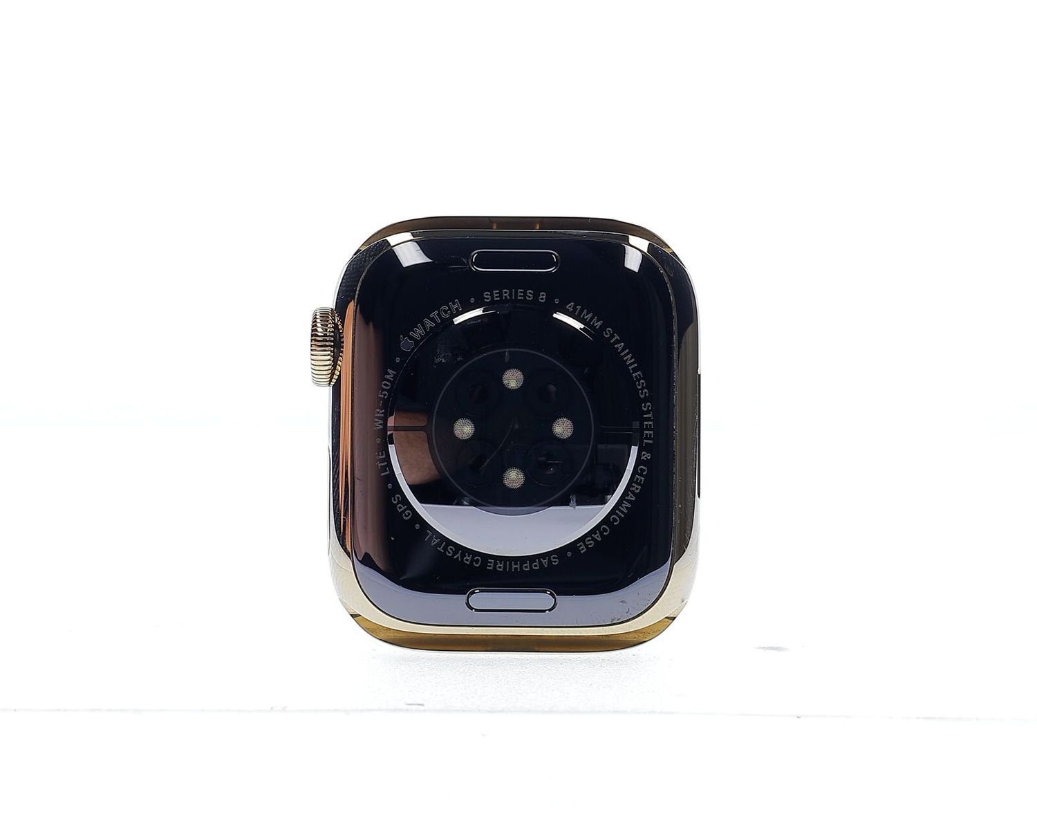 Apple Watch Series 8 2022, GPS + Cellular, Stainless Steel 41mm Gold - Σαν καινούργιο