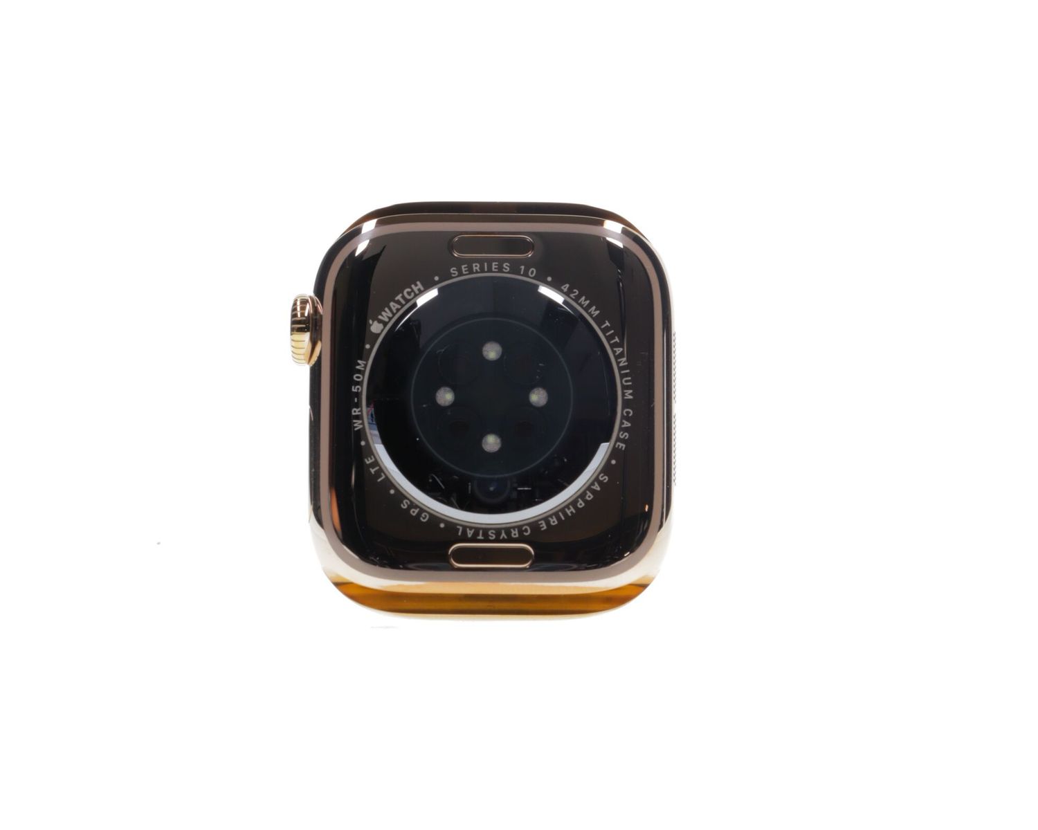 Apple Watch Series 10 2024, GPS + Cellular, Titanium 42mm Gold - Ca nou