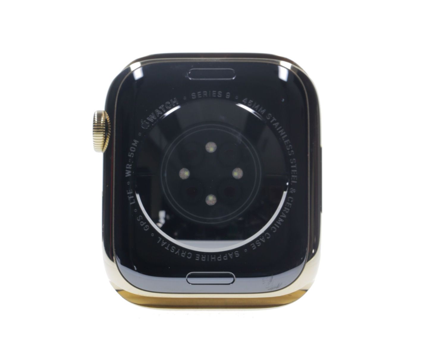 Apple Watch Series 9 2023, GPS + Cellular, Stainless Steel 45mm Gold - Ca nou