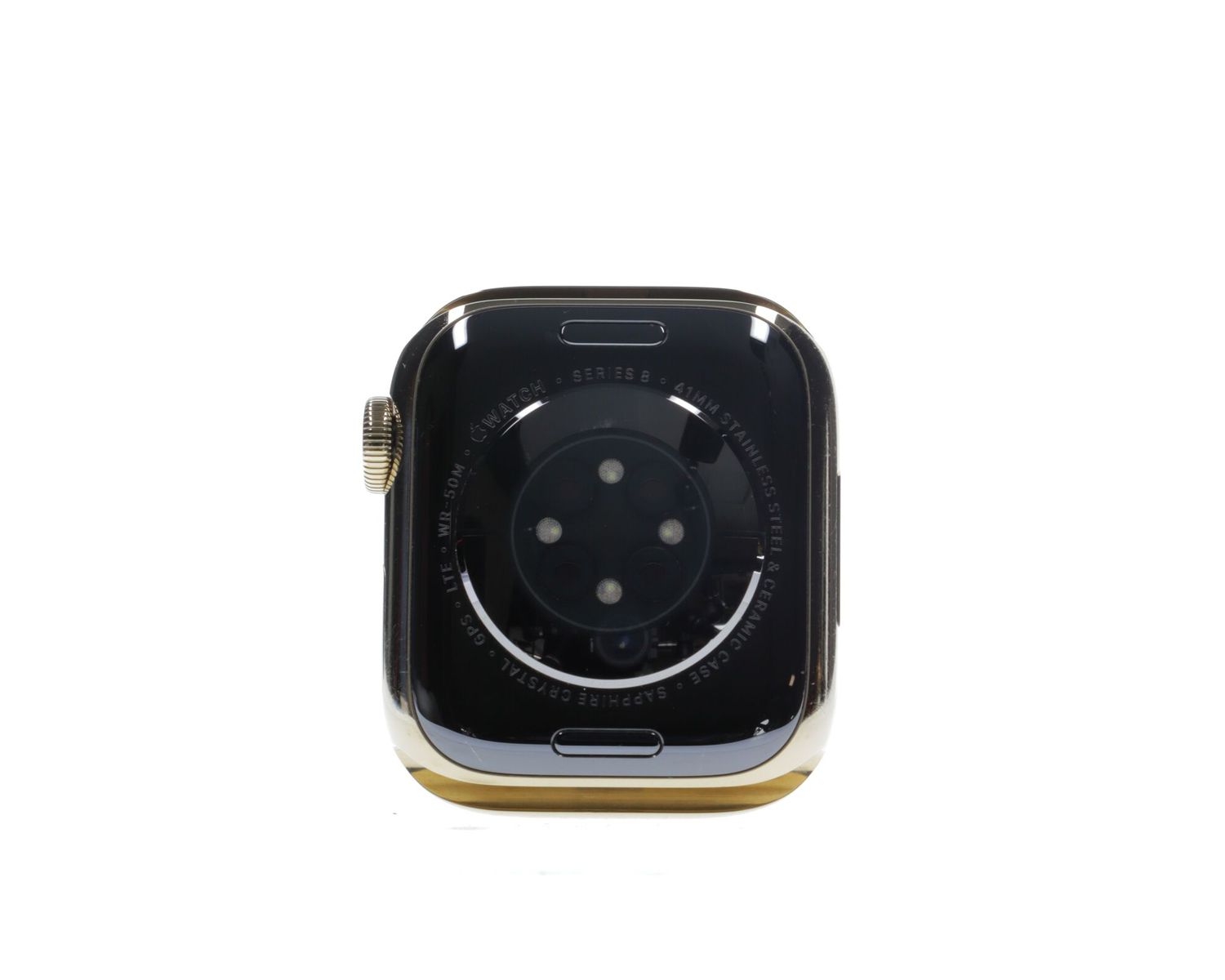 Apple Watch Series 8 2022, GPS + Cellular, Stainless Steel 41mm Gold - Kiváló