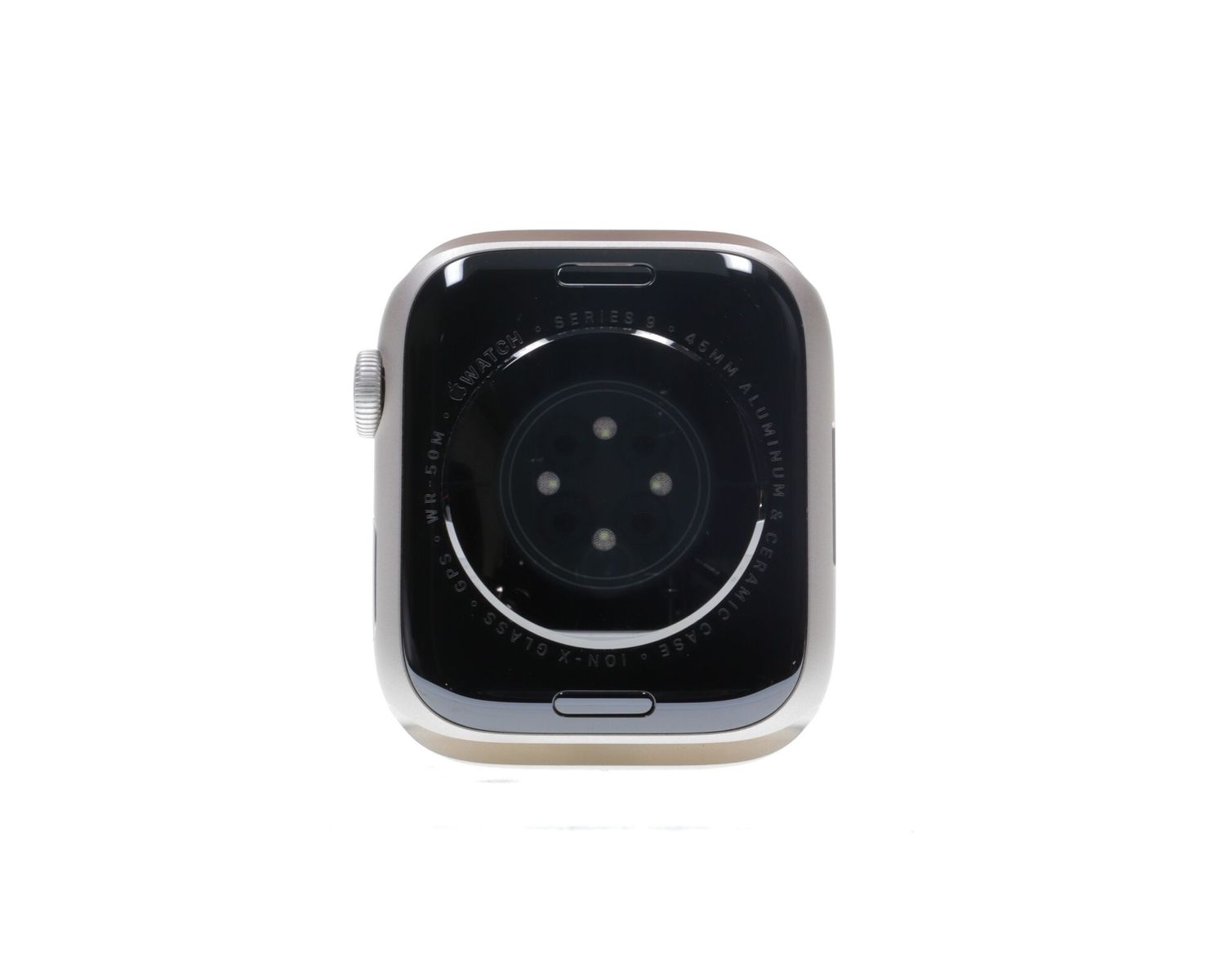 Apple Watch Series 9 2023, GPS, Aluminium 45mm Starlight - Като нов