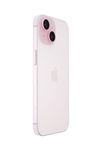 Мобилен телефон Apple iPhone 15, Pink, 512 GB, Excelent