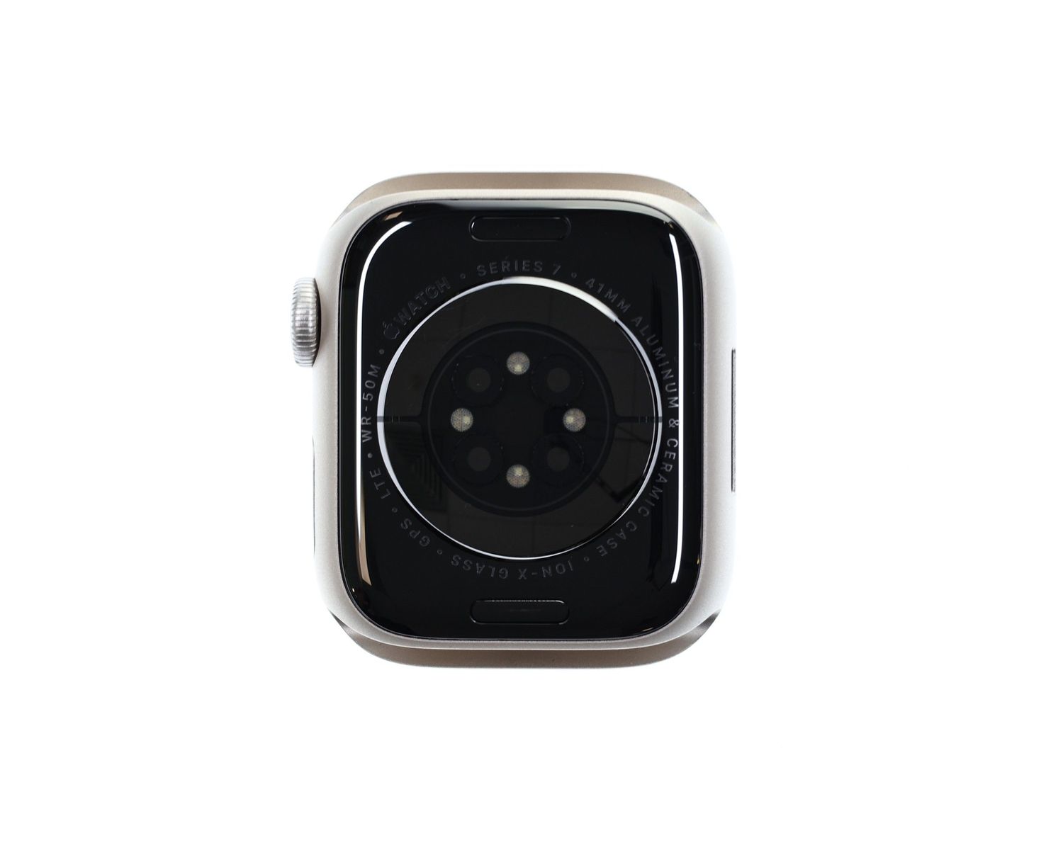 Apple Watch Series 7 2021, GPS + Cellular, Aluminium 41mm Starlight - Kiváló