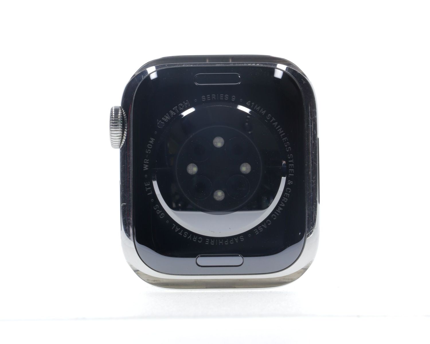 Apple Watch Series 9 2023, GPS + Cellular, Stainless Steel 41mm Silver - Foarte bun