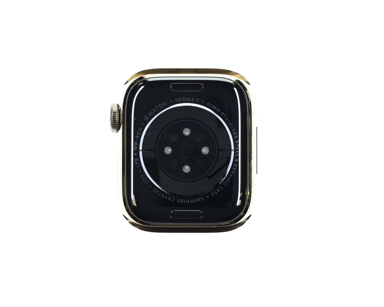 Apple Watch Series 7 2021, GPS + Cellular, Stainless Steel 41mm Gold - Отлично