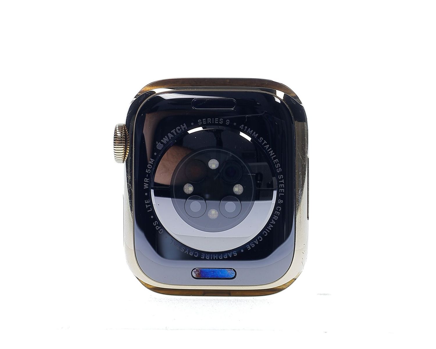 Apple Watch Series 9 2023, GPS + Cellular, Stainless Steel 41mm Gold - Σαν καινούργιο