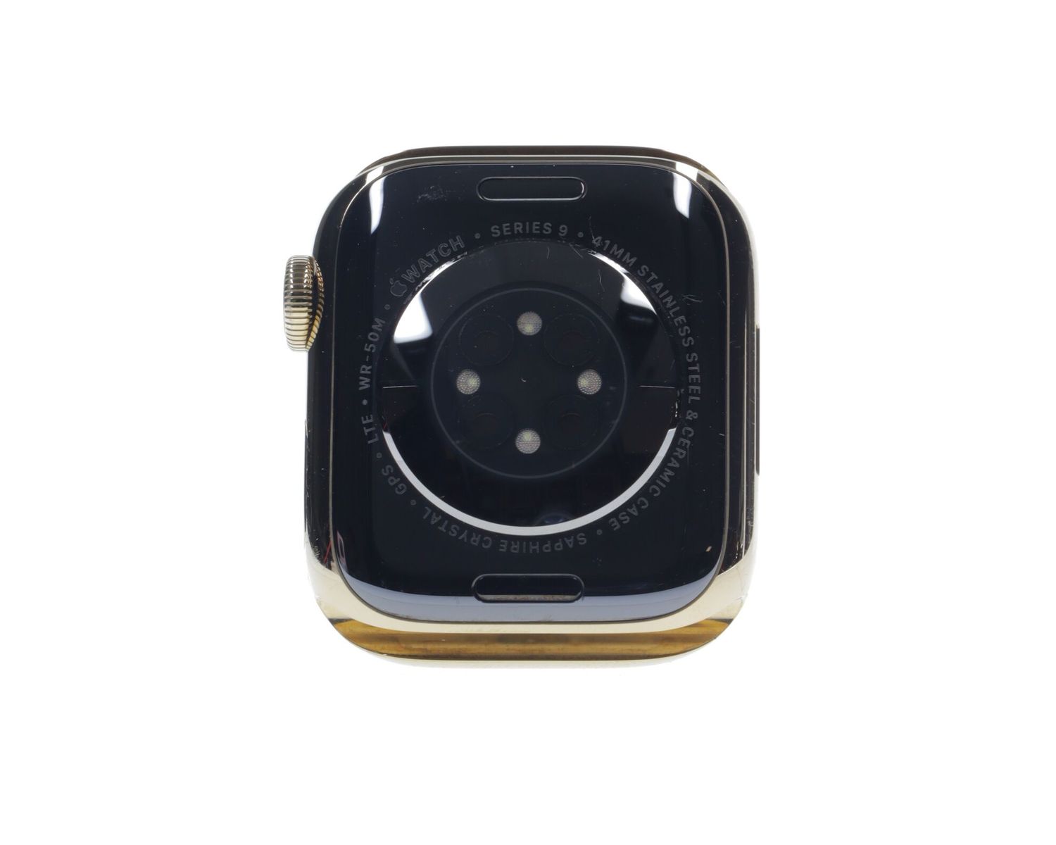 Apple Watch Series 9 2023, GPS + Cellular, Stainless Steel 41mm Gold - Εξαιρετικό