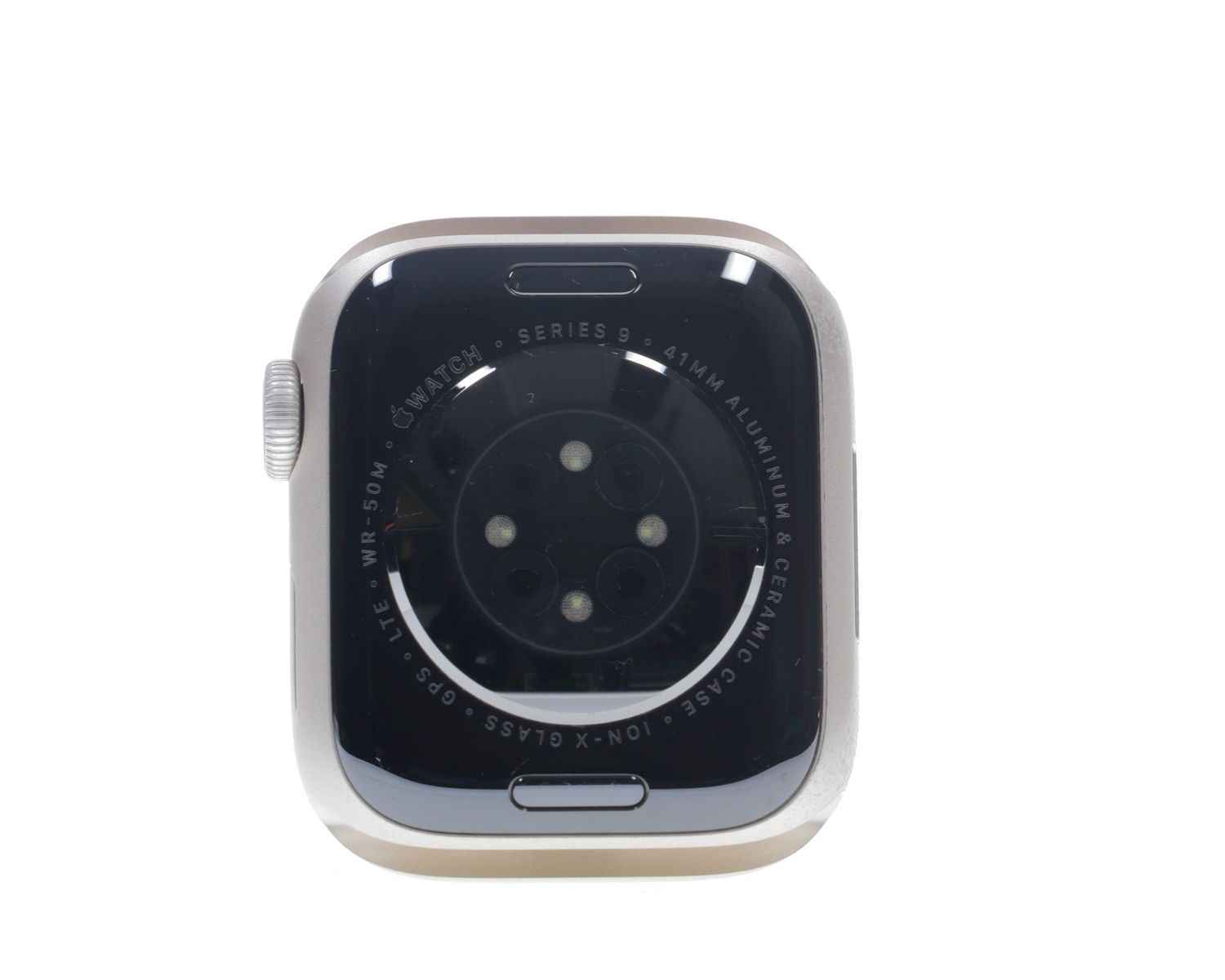 Apple Watch Series 9 2023, GPS + Cellular, Aluminium 41mm Starlight - Kiváló