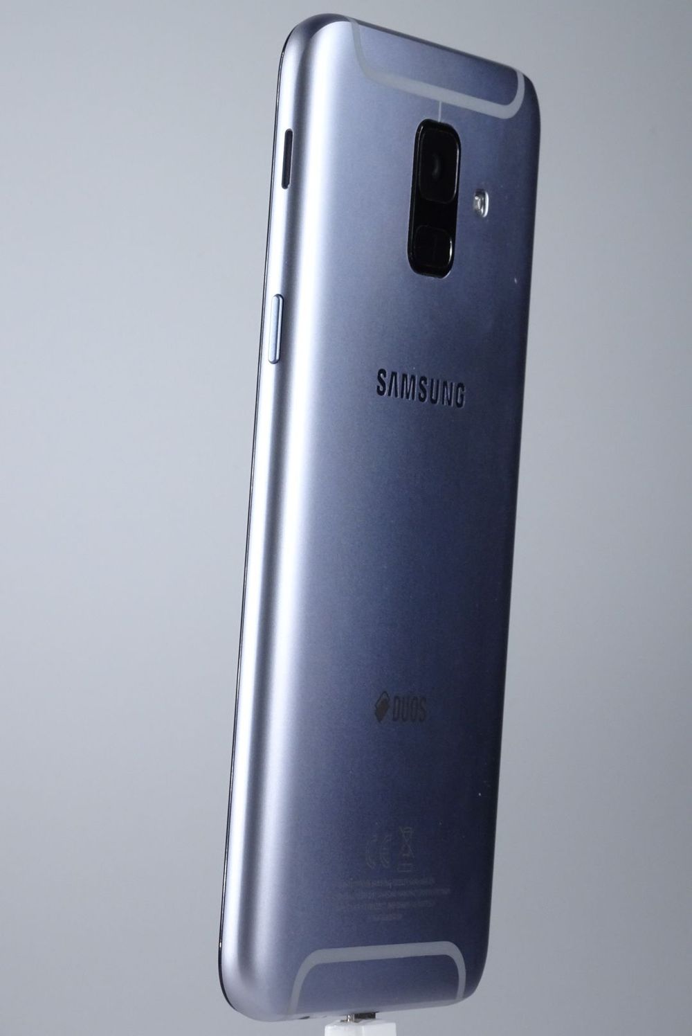Мобилен телефон Samsung, Galaxy A6 (2018), 32 GB, Lavender,  Като нов
