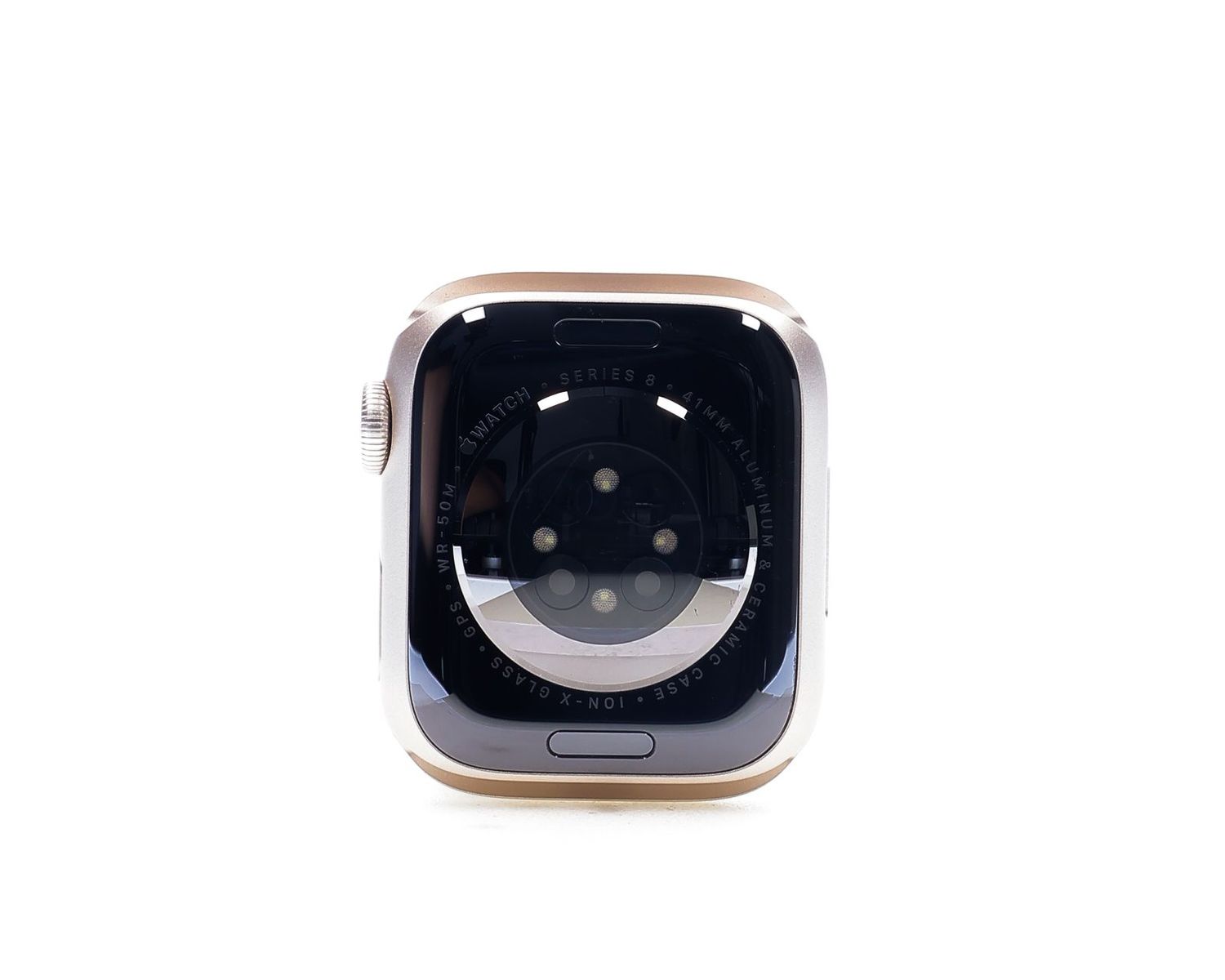 Apple Watch Series 8 2022, GPS, Aluminium 41mm Starlight - Като нов