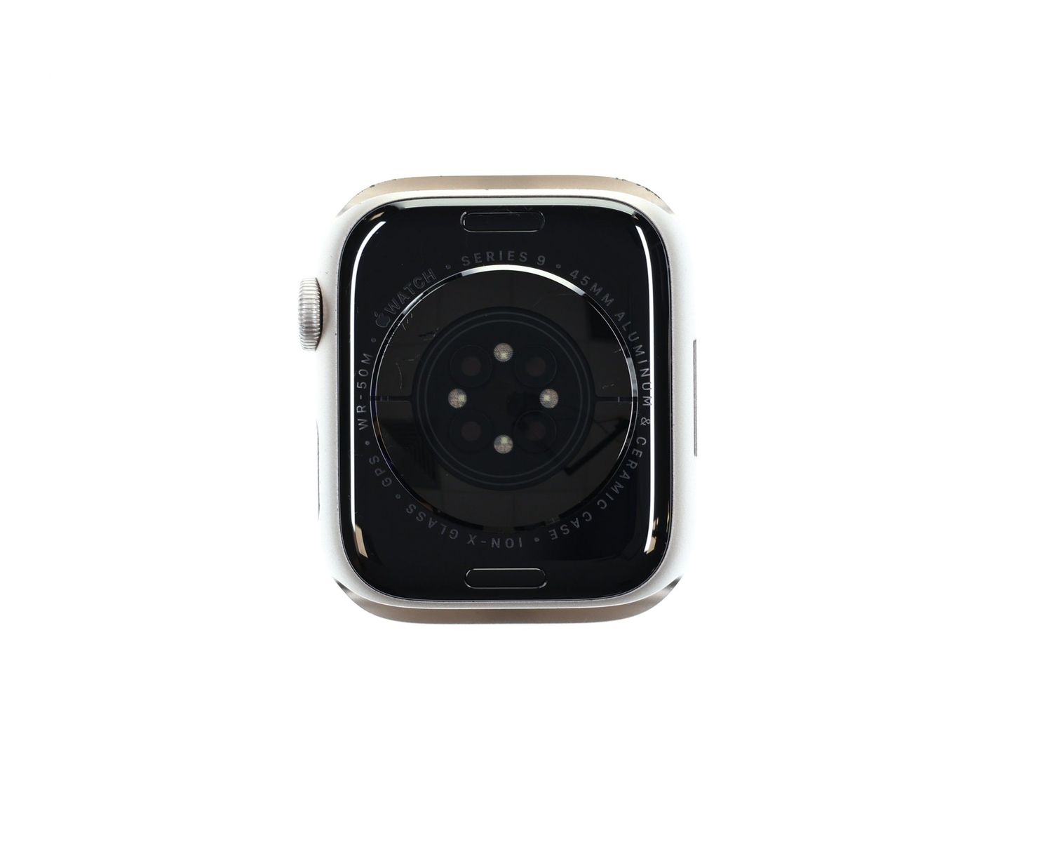 Apple Watch Series 9 2023, GPS, Aluminium 45mm Starlight - Foarte bun