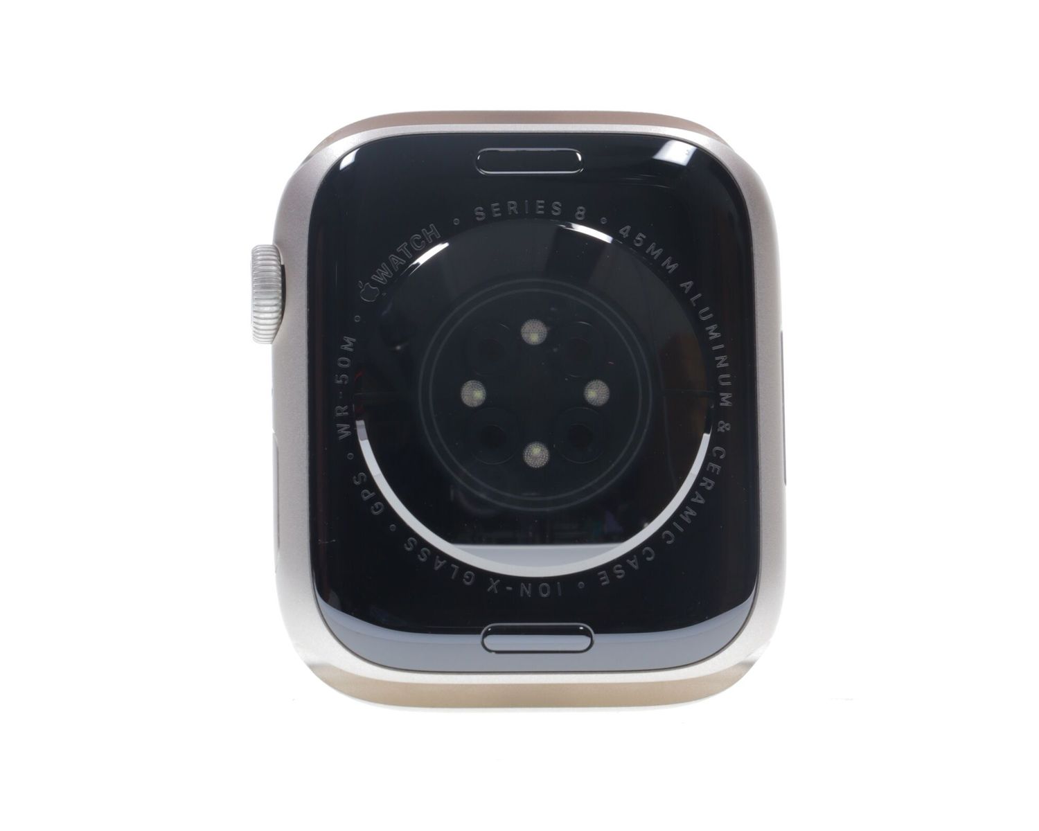 Apple Watch Series 8 2022, GPS, Aluminium 45mm Starlight - Kiváló