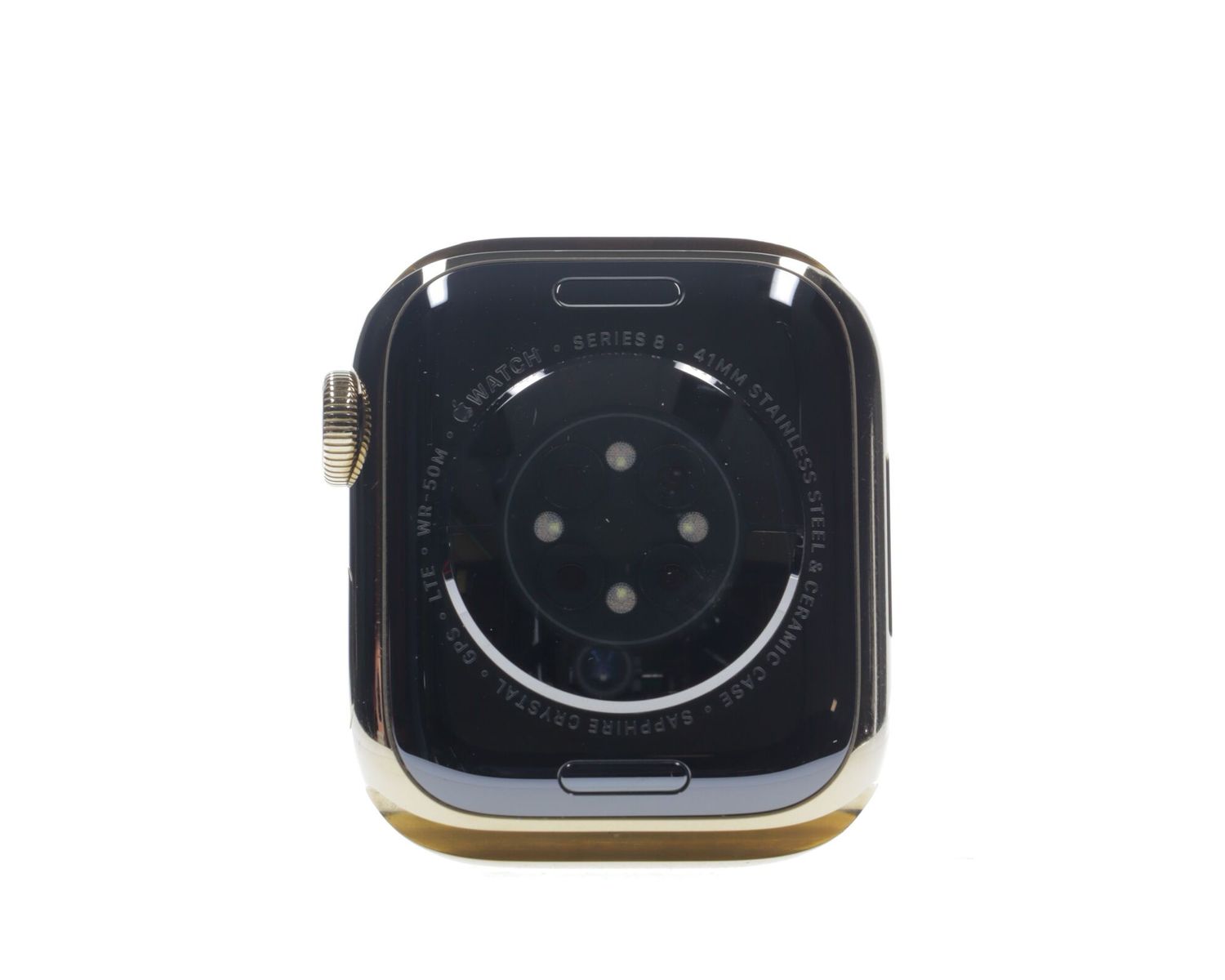 Apple Watch Series 8 2022, GPS + Cellular, Stainless Steel 41mm Gold - Ca nou