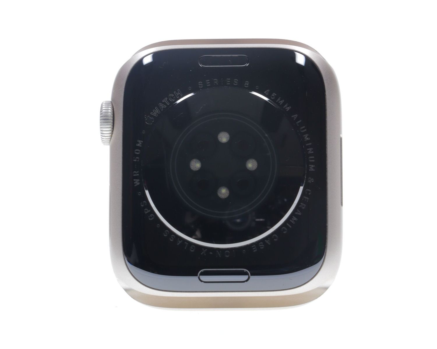 Apple Watch Series 8 2022, GPS, Aluminium 45mm Starlight - Újszerű