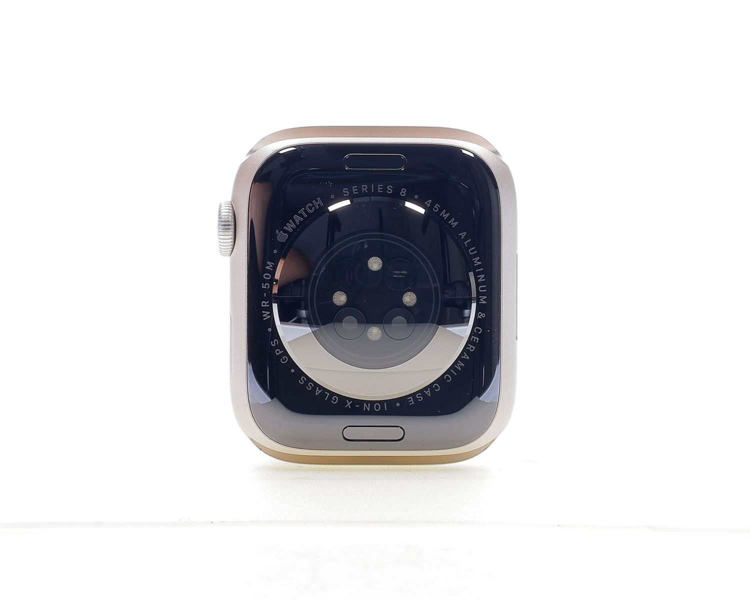 Apple Watch Series 8 2022, GPS, Aluminium 45mm Starlight - Като нов