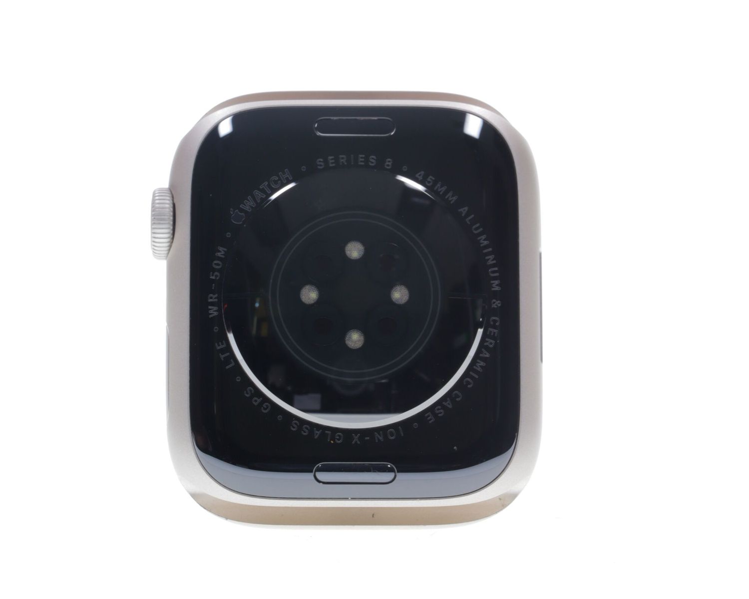 Apple Watch Series 8 2022, GPS + Cellular, Aluminium 45mm Starlight - Foarte bun