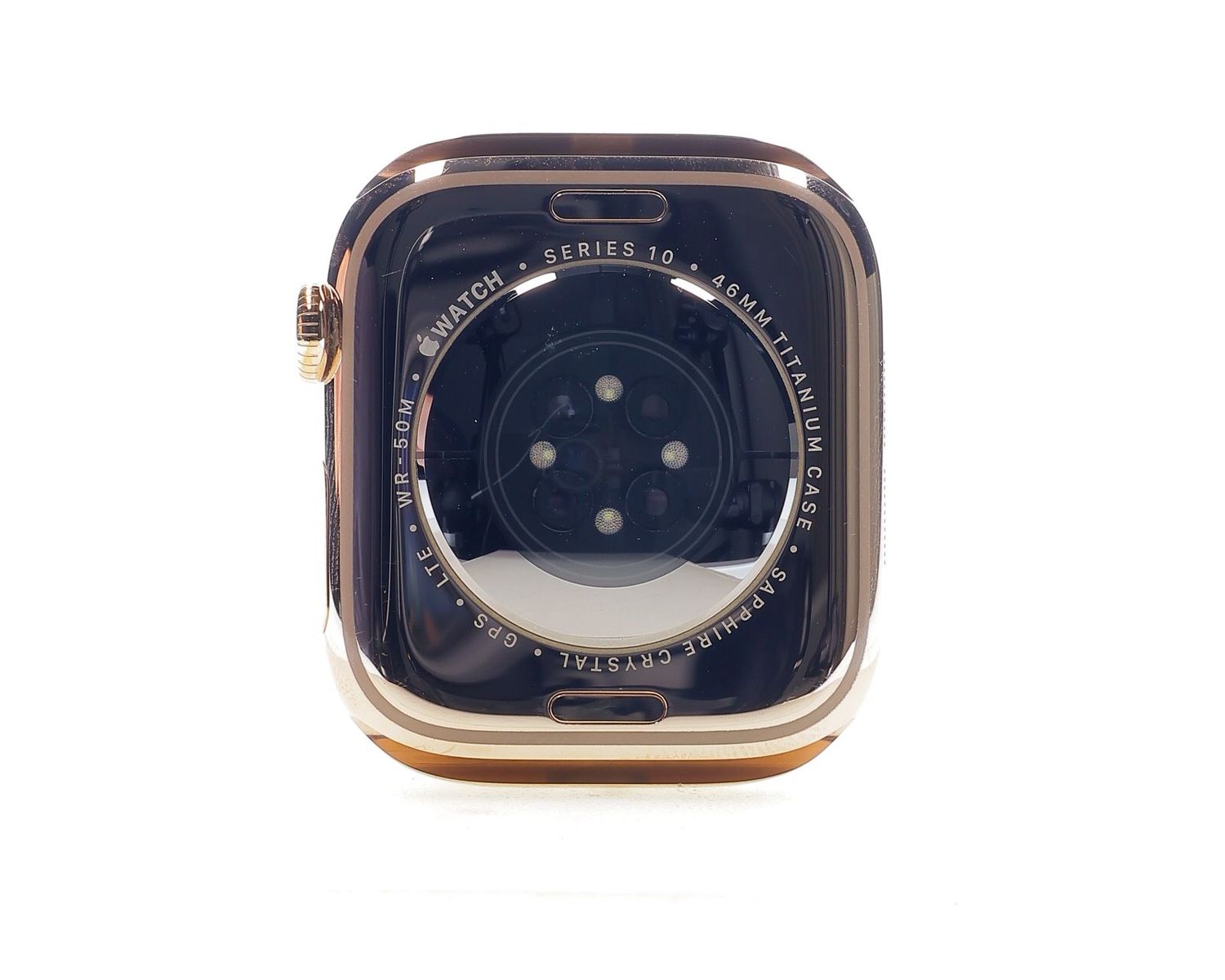 Apple Watch Series 10 2024, GPS + Cellular, Titanium 46mm Gold - Ca nou