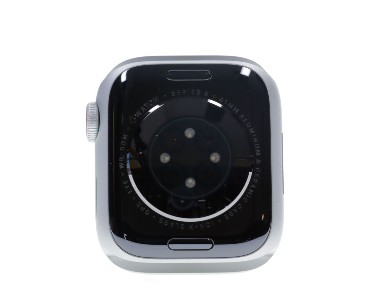 Apple Watch Series 8 2022, GPS + Cellular, Aluminium 41mm Silver - Като нов