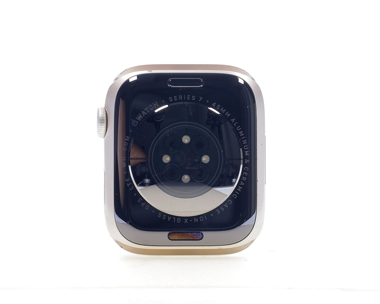 Apple Watch Series 7 2021, GPS + Cellular, Aluminium 45mm Starlight - Ca nou