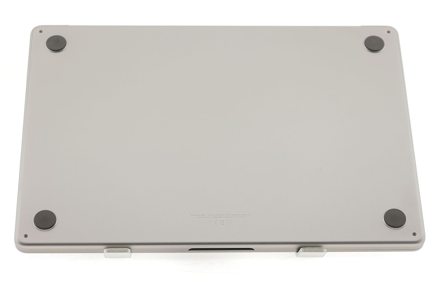 Apple MacBook Air 15″ 2024, M3 8 Cores, 8 GB, 10 core GPU 256 GB Space Gray - Отлично