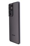 Мобилен телефон Samsung Galaxy S21 Ultra 5G Dual Sim, Black, 128 GB, Ca Nou