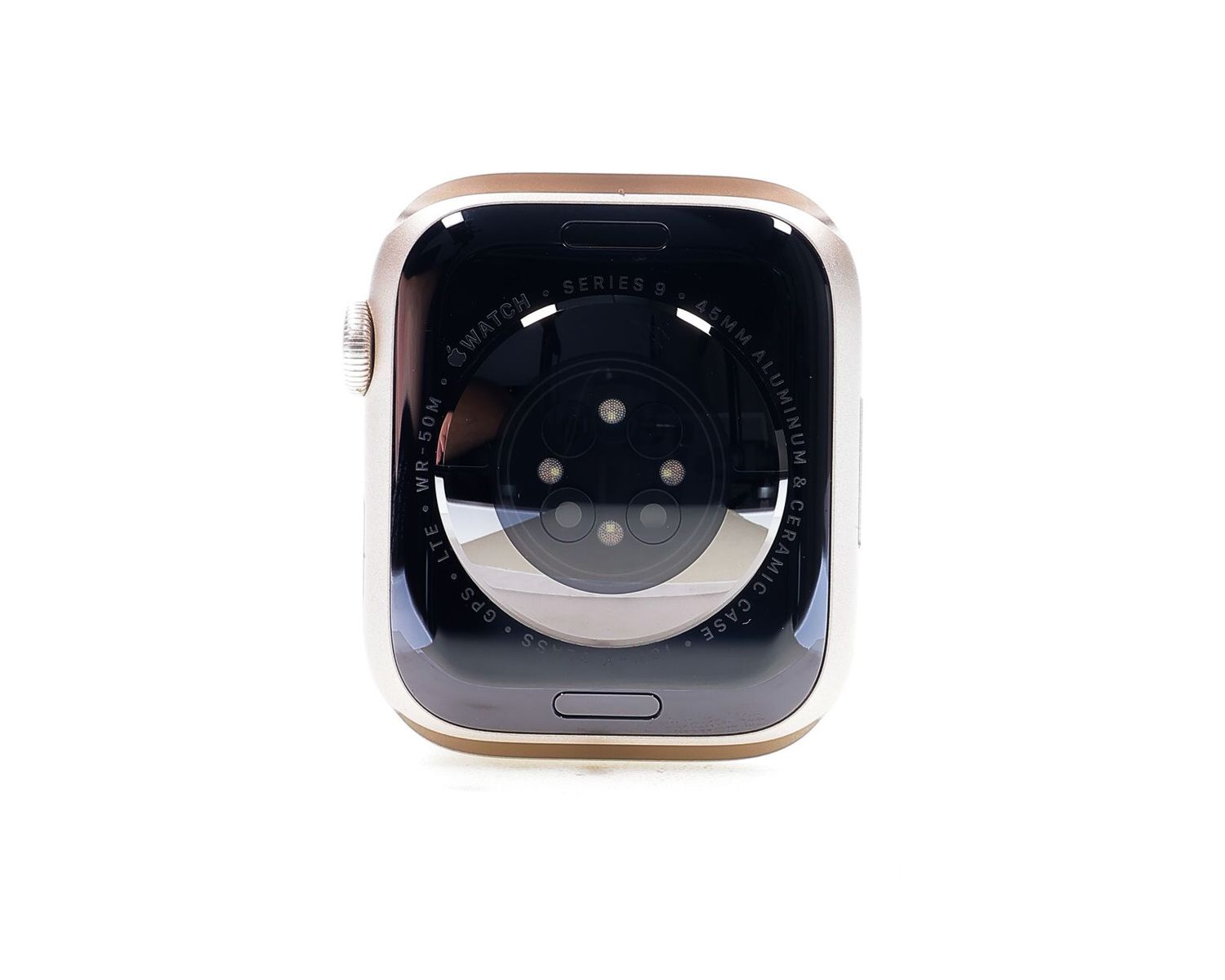 Apple Watch Series 9 2023, GPS + Cellular, Aluminium 45mm Starlight - Много добро