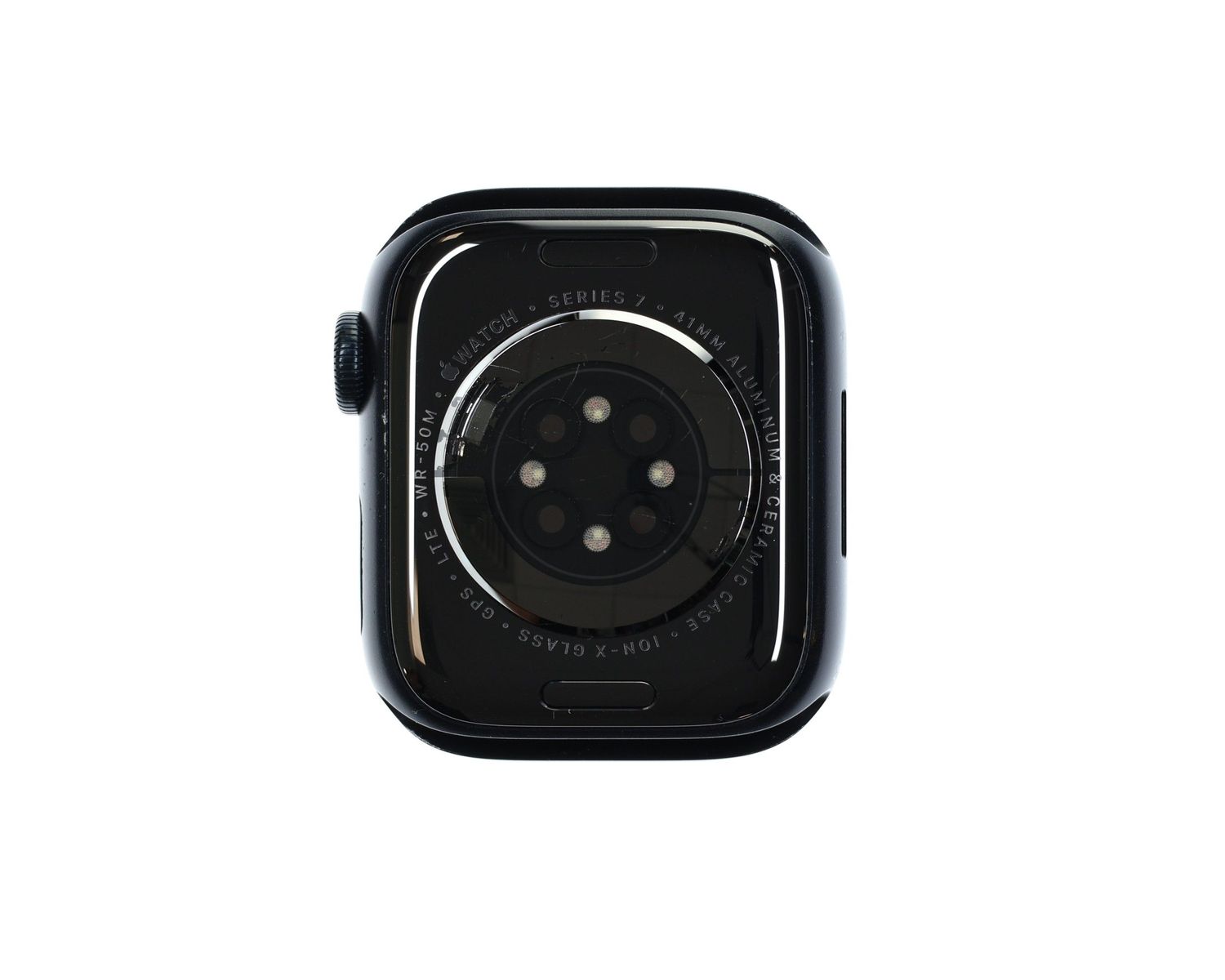 Apple Watch Series 7 2021, GPS + Cellular, Aluminium 41mm Midnight - Πολύ καλό