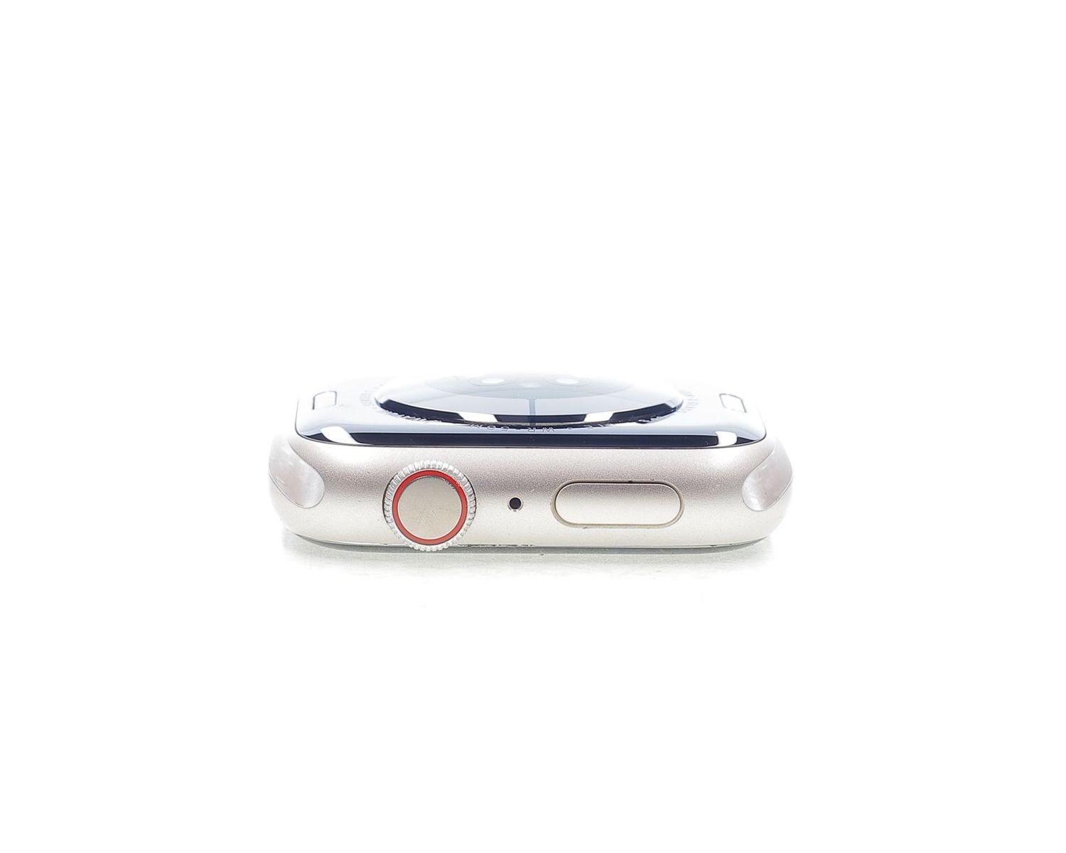 Apple Watch Series 7 2021, GPS + Cellular, Aluminium 45mm Starlight - Πολύ καλό