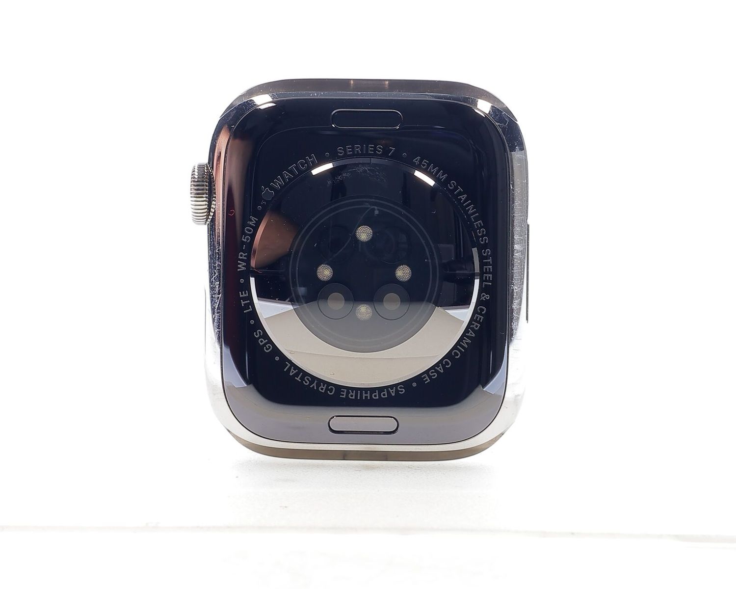 Apple Watch Series 7 2021, GPS + Cellular, Stainless Steel 45mm Silver - Kiváló