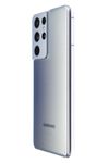 Telefon mobil Samsung Galaxy S21 Ultra 5G Dual Sim, Silver, 128 GB, Excelent