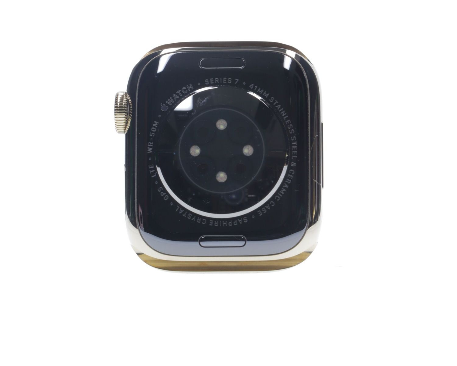 Apple Watch Series 7 2021, GPS + Cellular, Stainless Steel 41mm Gold - Σαν καινούργιο