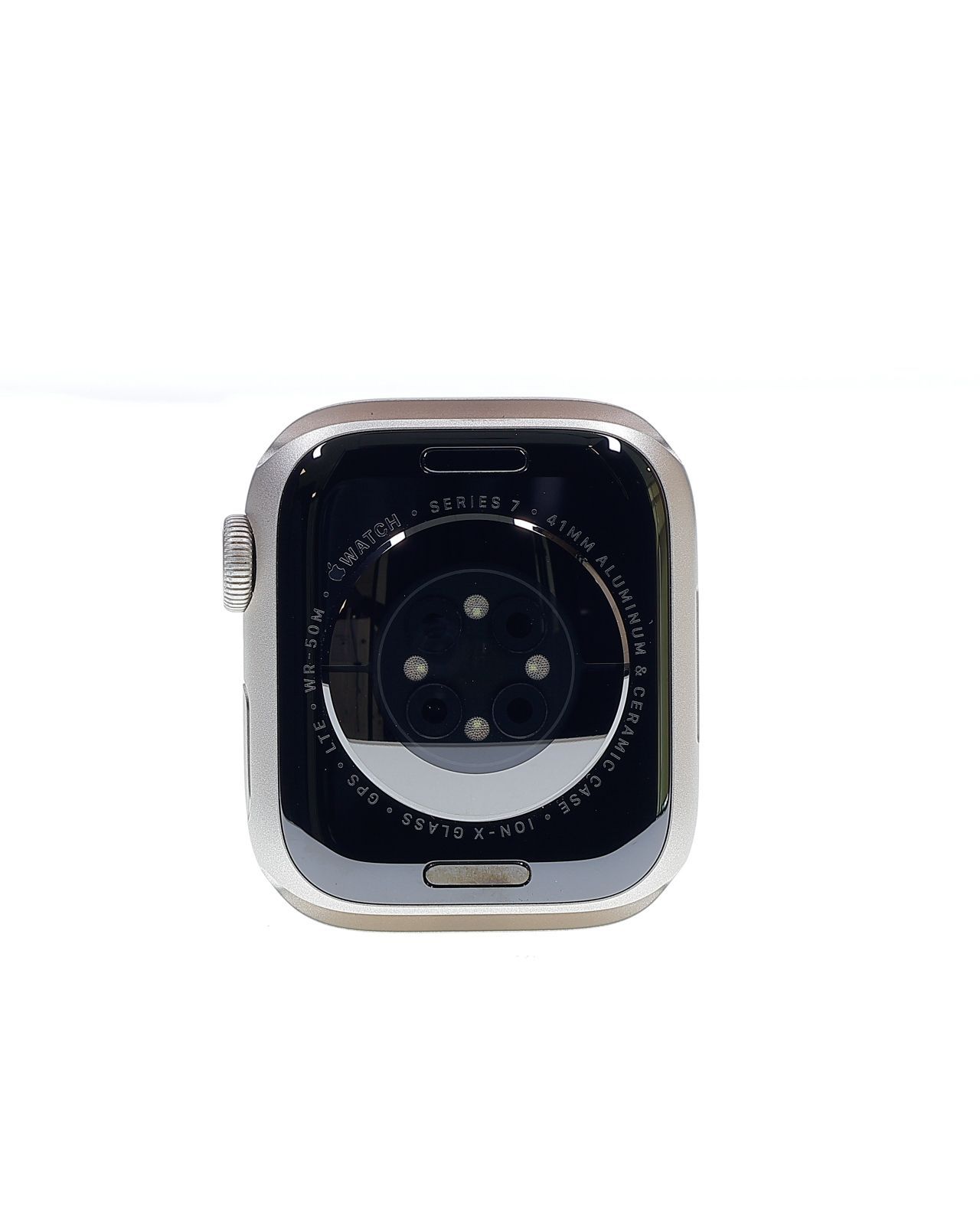 Apple Watch Series 7 2021, GPS + Cellular, Aluminium 41mm Starlight - Като нов