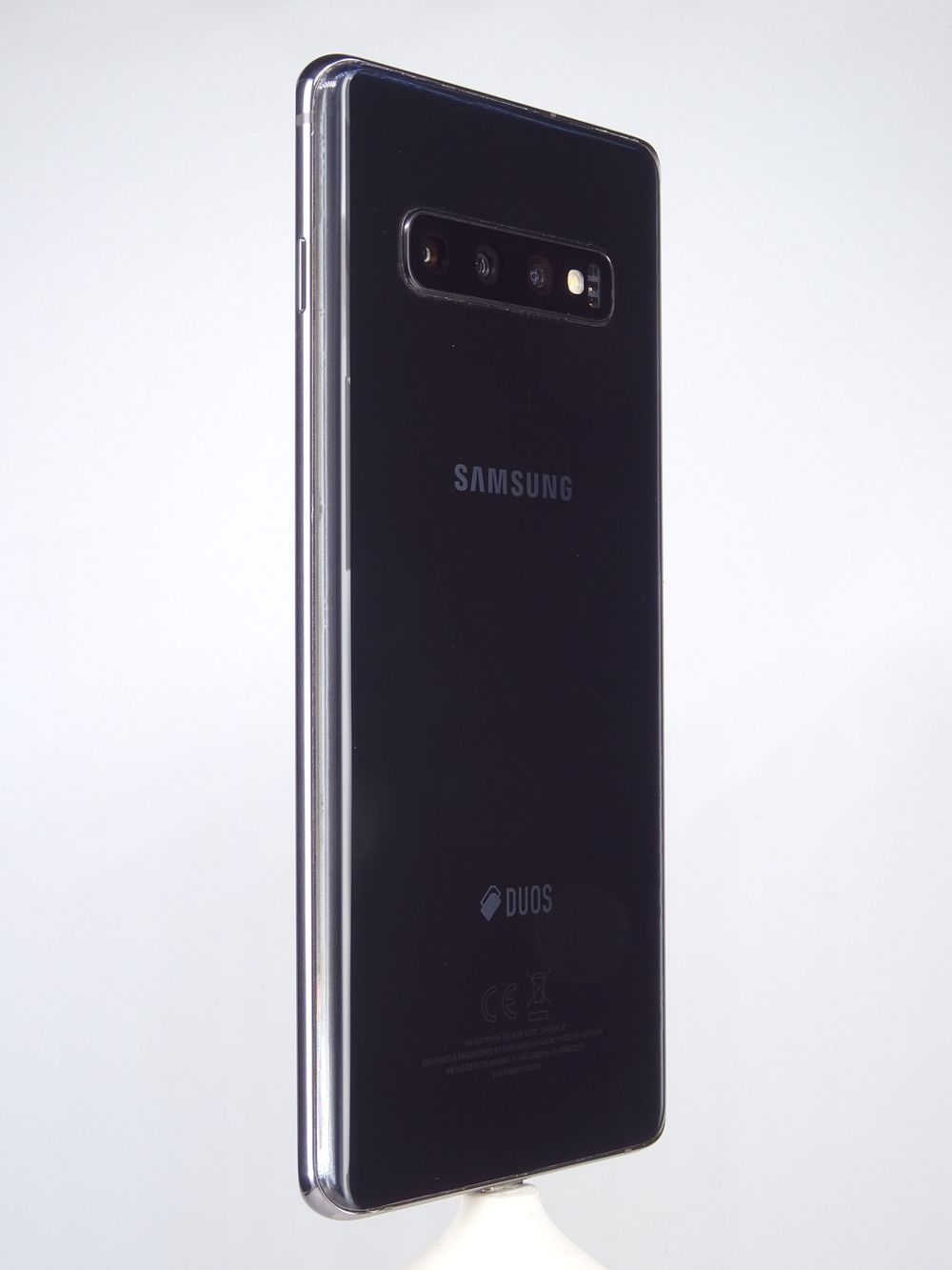 Telefon mobil Samsung Galaxy S10 Plus, Prism Black, 128 GB,  Excelent