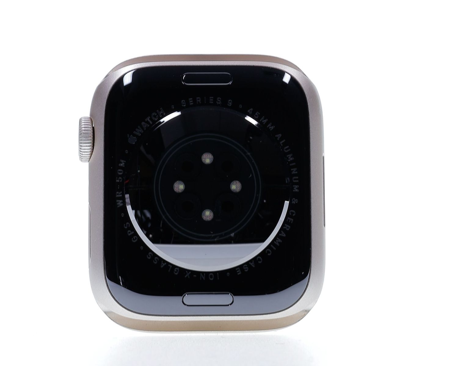 Apple Watch Series 9 2023, GPS, Aluminium 45mm Starlight - Foarte bun