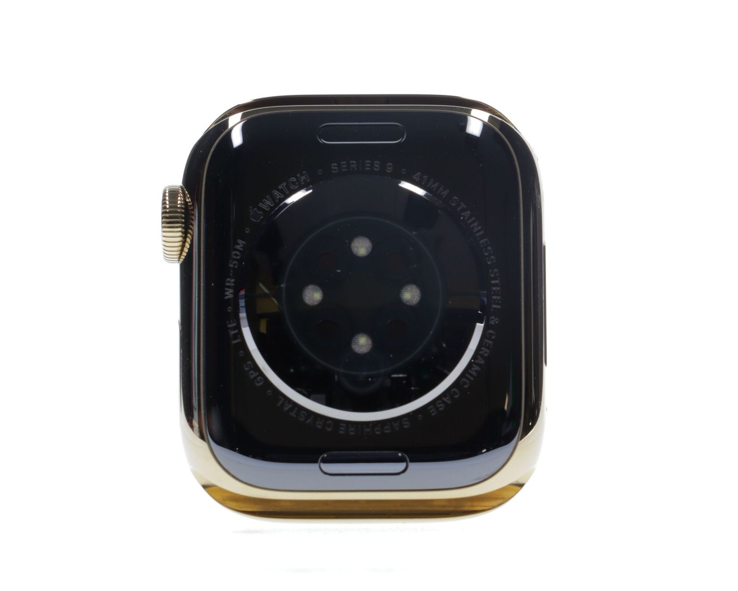 Apple Watch Series 9 2023, GPS + Cellular, Stainless Steel 41mm Gold - Εξαιρετικό