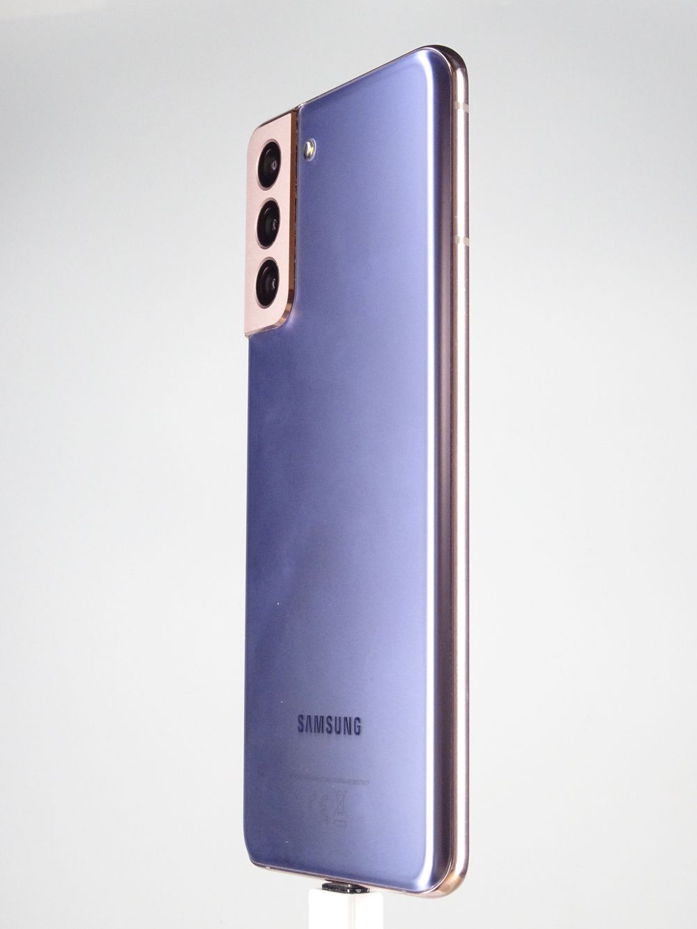 Telefon mobil Samsung Galaxy S21 Plus 5G Dual Sim, Violet, 128 GB,  Foarte Bun