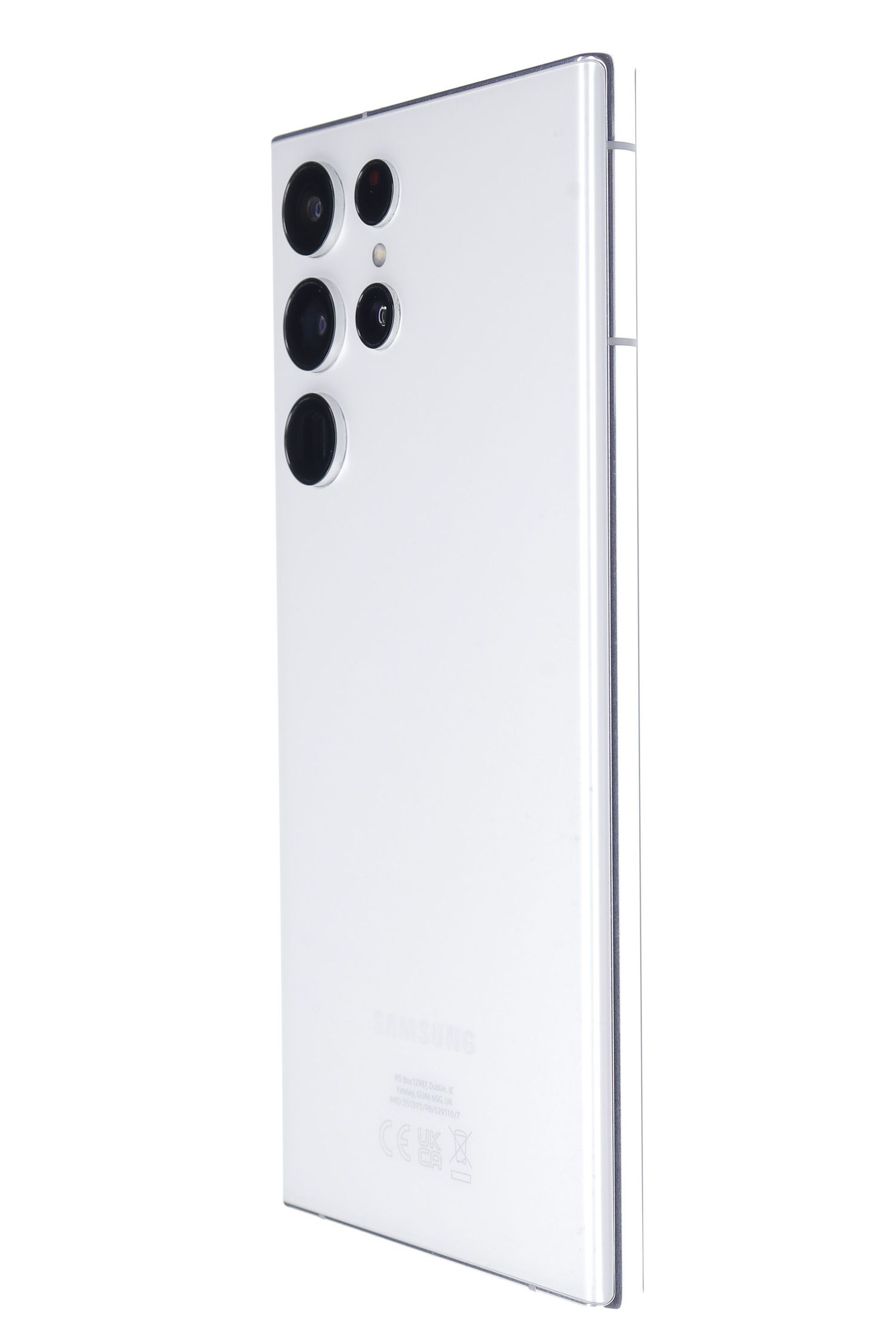 Samsung Galaxy S22 Ultra 5G Dual Sim 128 GB Phantom White - Újszerű